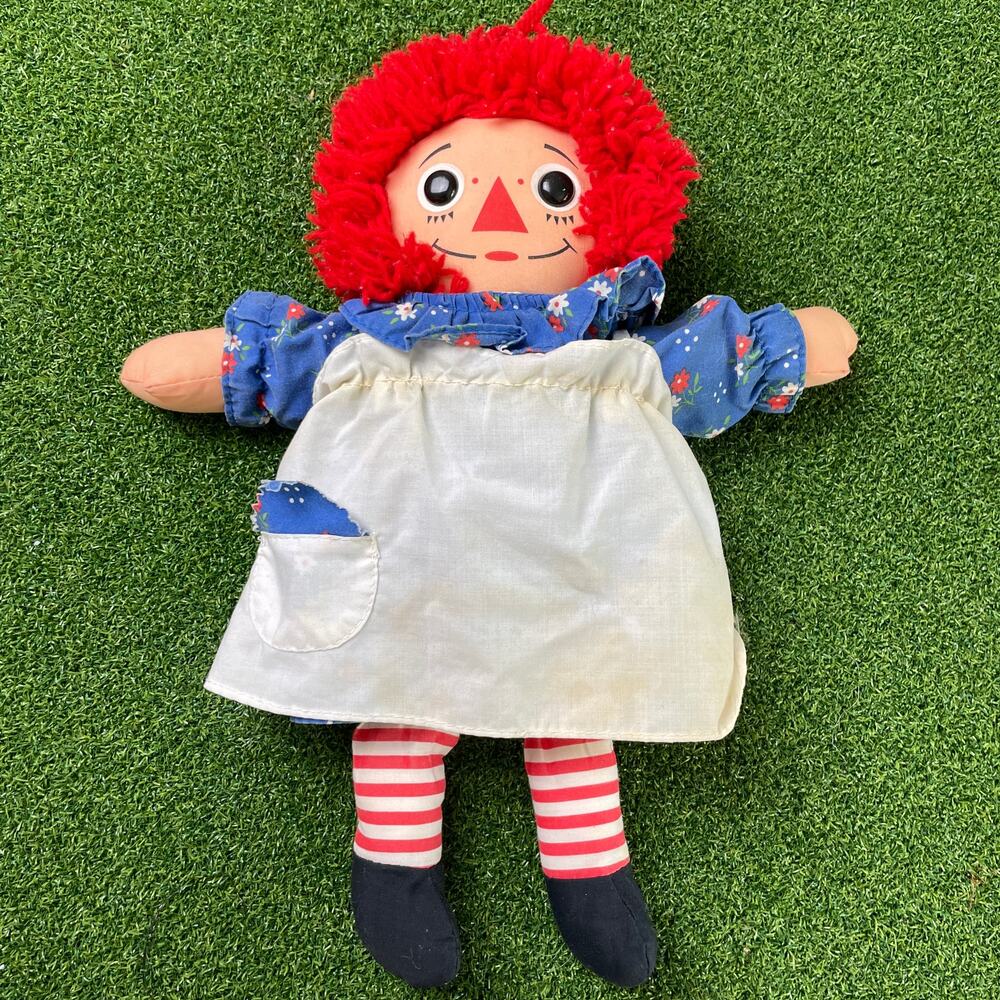 Vintage 1987 Playskool Raggedy Ann Ragdoll